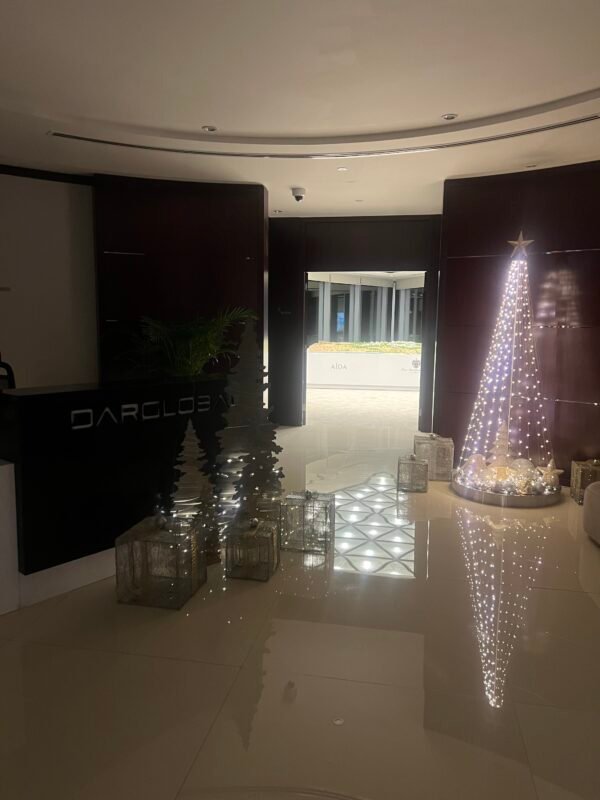 Conical Metallic Christmas Tree - Image 10